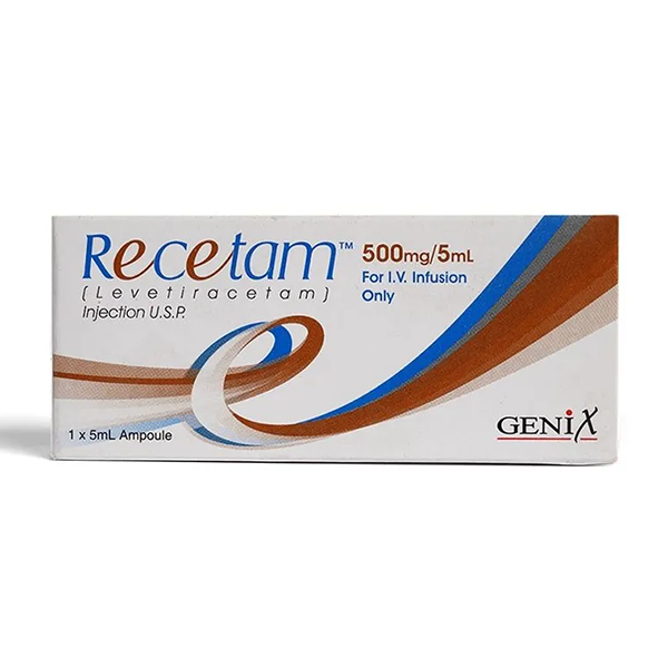 Recetam Tablets 500mg (1 Box = 1 Strip)(1 Strip = 10 Tablets)