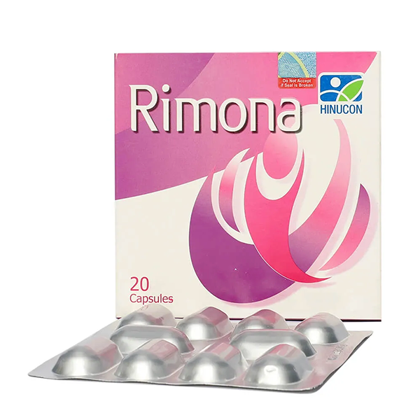 Rimona Capsules (1 Box = 2 Strips) (1 Strip = 10 Capsules)  