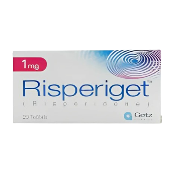 Risperiget Tablets 1mg (1 Strip = 10 Tablets)
