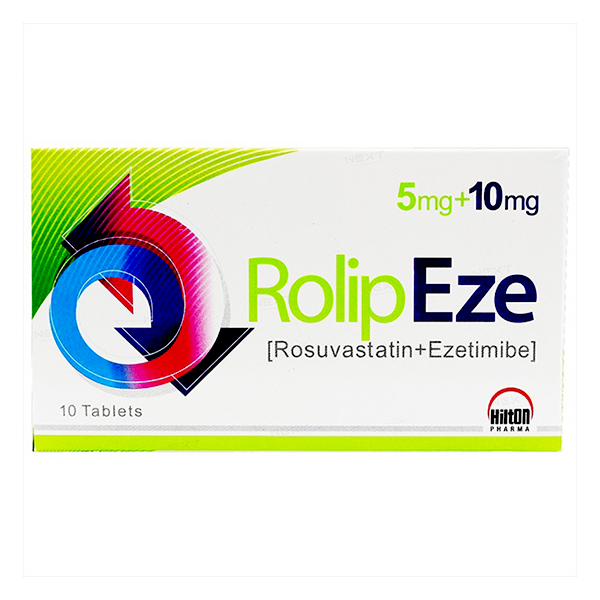 Rolip Eze Tablets 5Mg/10Mg (1 Box = 2 Strips) (1 Strip = 10 Tablets)