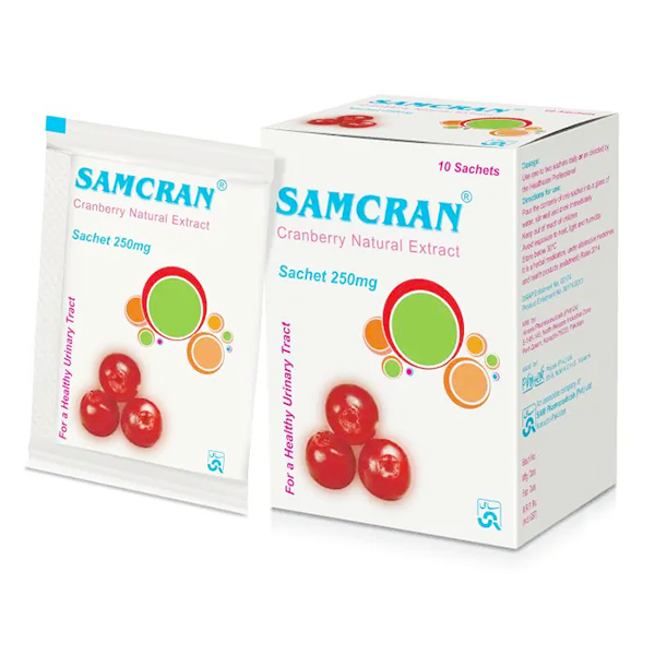 Samcran Sachet 250mg (1 Box = 10 Sachets)