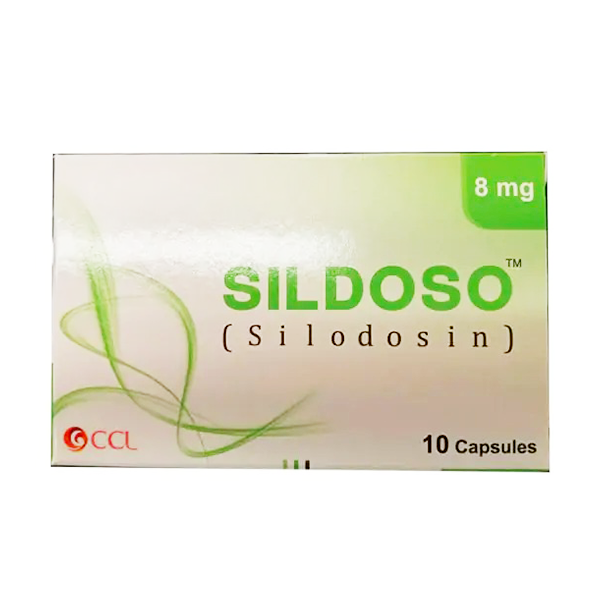 Sildoso Capsules 8Mg (1 Box = 1 Strip)(1 Strip = 10 Capsules)