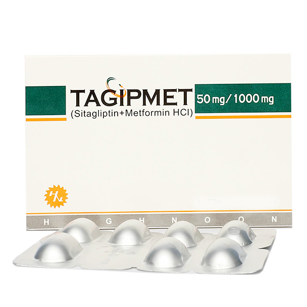 Tagipmet Tablets 50/1000mg (1 Strip = 10 Tablets)
