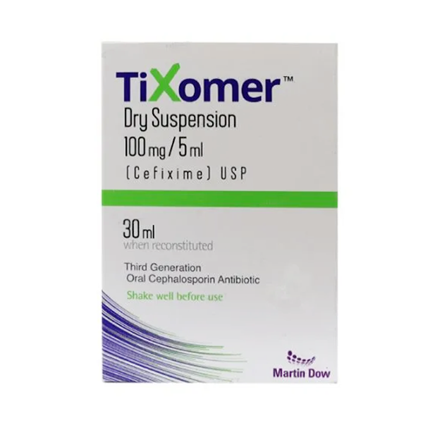 Tixomer 30ml Dry Suspension 100mg/5ml