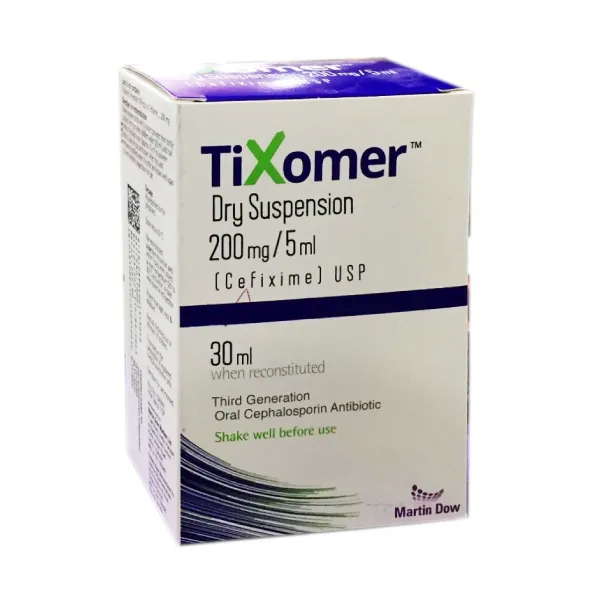 Tixomer 30ml Dry Suspension 200mg/5ml