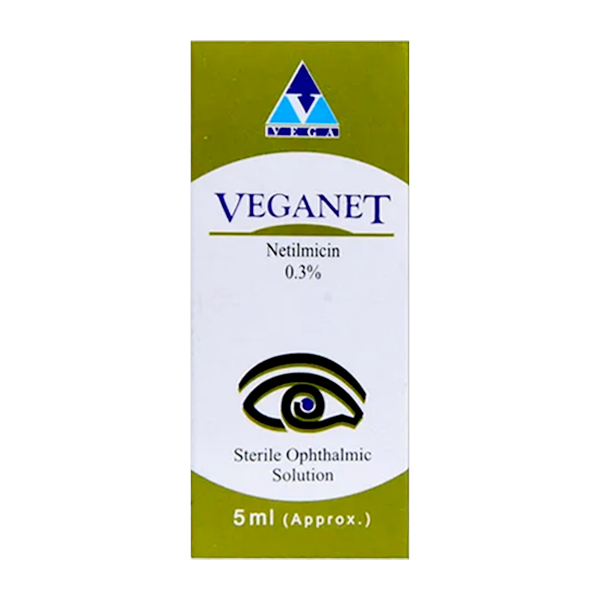 Veganet Eye Drops 0.3% 5ml