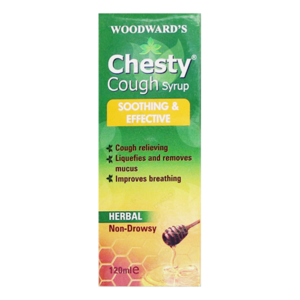 Woodwards Chesty Cough Syrup 120Ml